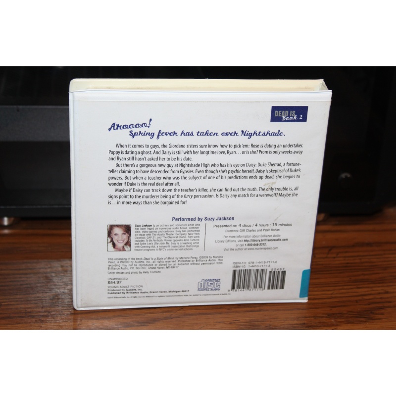 Dead Is Ser.: Dead Is a State of Mind by Marlene Perez (2010, CD, Unabridged)