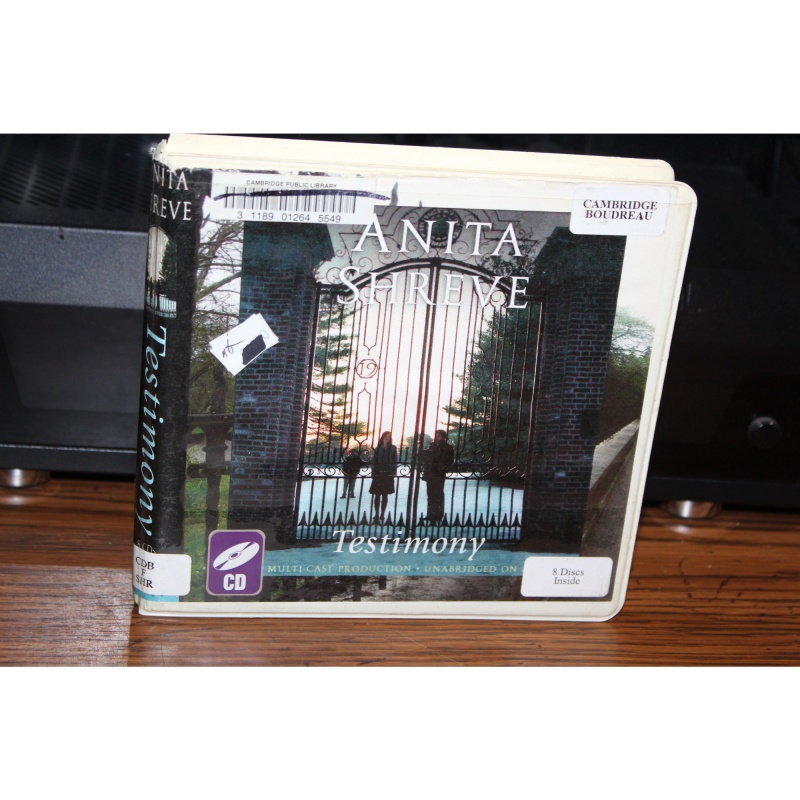 Testimony : A Novel by Anita Shreve (2008, CD, Unabridged)