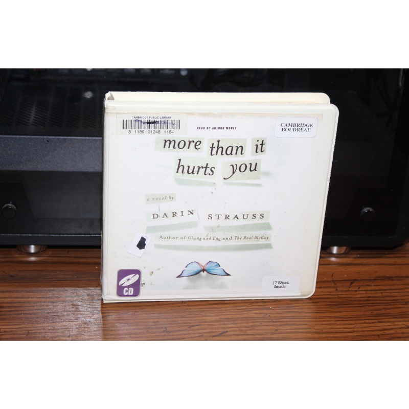 More Than It Hurts You by Darin Strauss (2008, CD, Unabridged)
