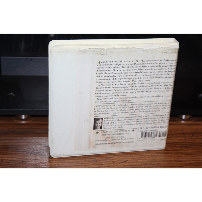 American Wife by Curtis Sittenfeld (2008, CD, Abridged)