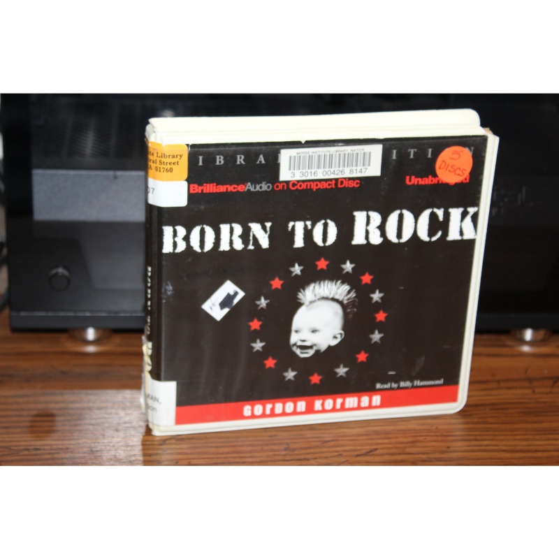 Born to Rock by Gordon Korman (2006, CD, Unabridged)