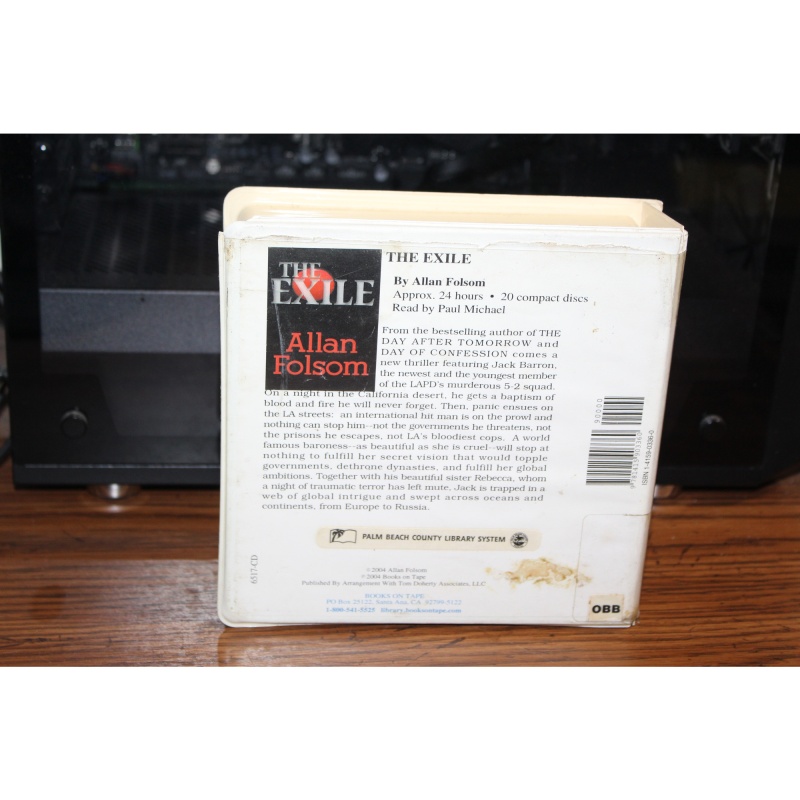 The Exile by Allan Folsom (CD)