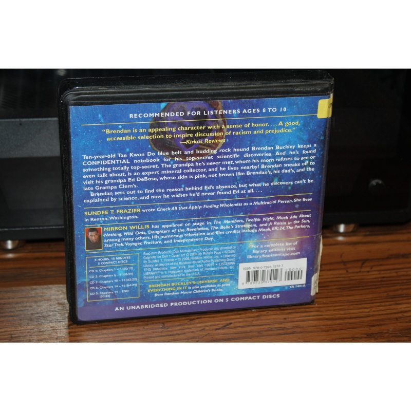 Brendan Buckleys Universe and Everything in It by Sundee Tucker Frazier (CD)