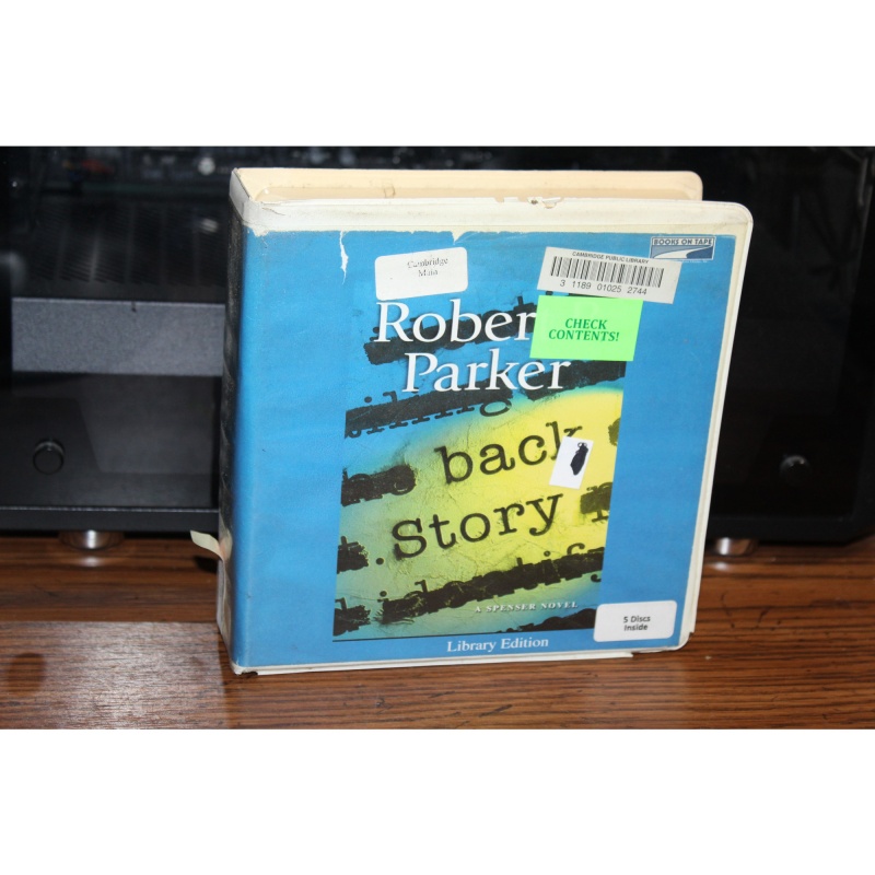 Spenser Ser.: Back Story by Robert Parker (2003, CD)