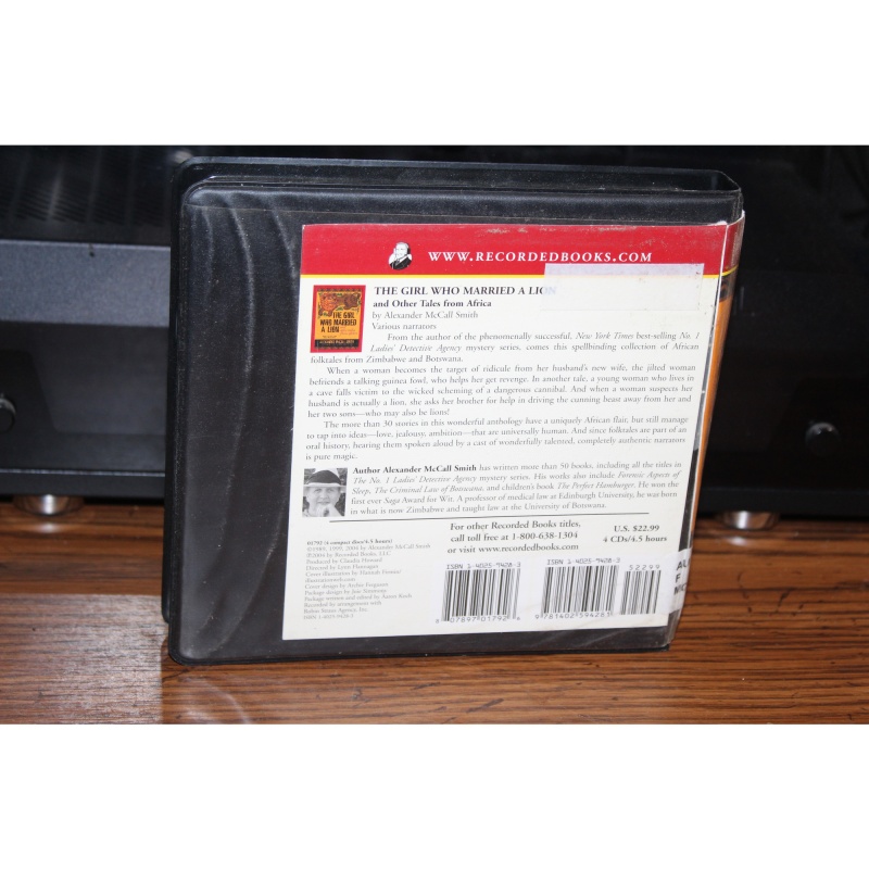 The Girl Who Married a Lion And Other Tales from Africa  Alexander Smith 2004 CD