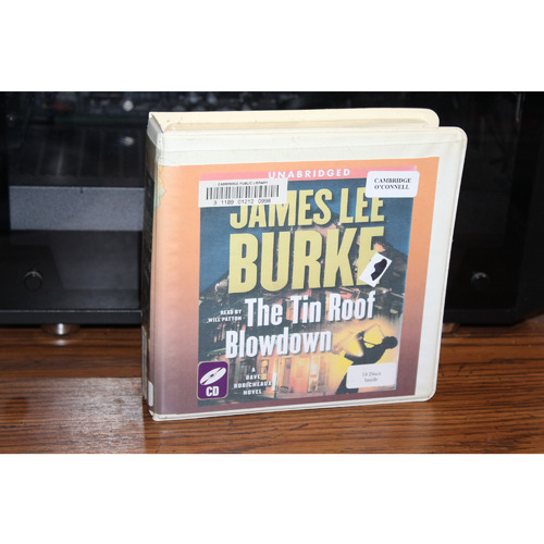 The Tin Roof Blowdown : A Dave Robicheaux Novel by James Lee Burke (2007, CD)
