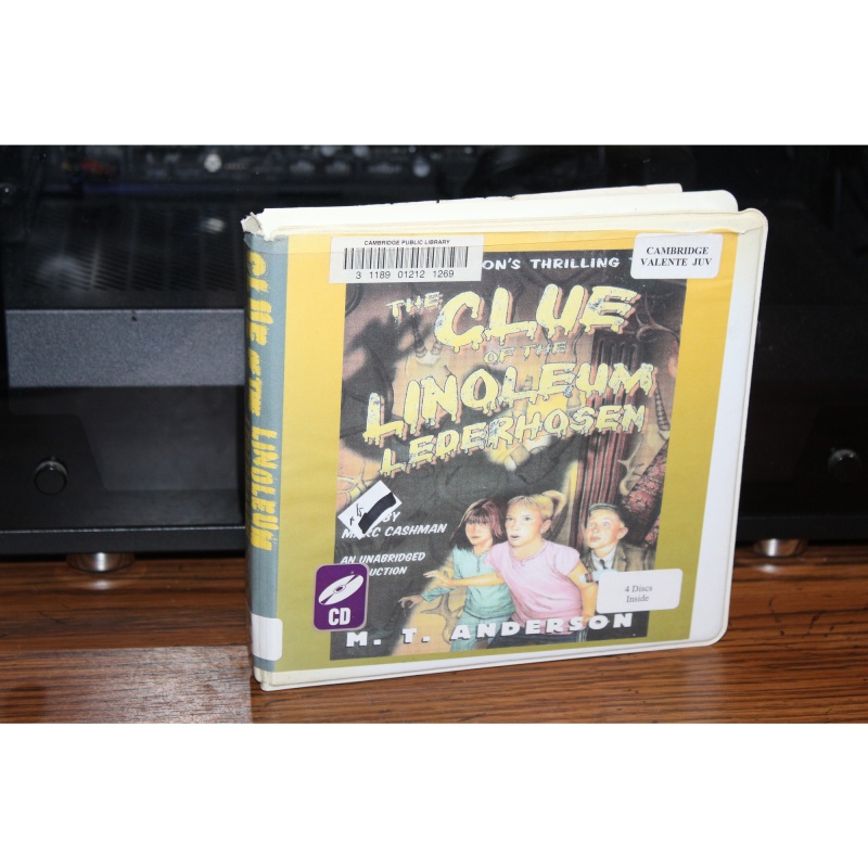 M. T. Andersons Thrilling Tales Ser.: The Clue of the Linoleum Lederhosen (CD)