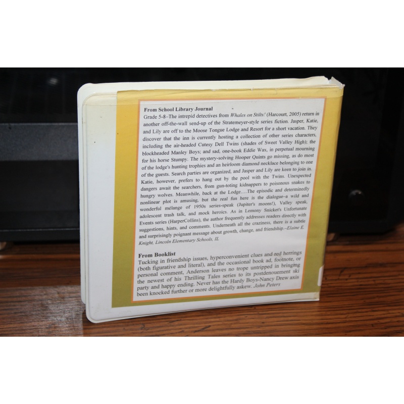 M. T. Andersons Thrilling Tales Ser.: The Clue of the Linoleum Lederhosen (CD)