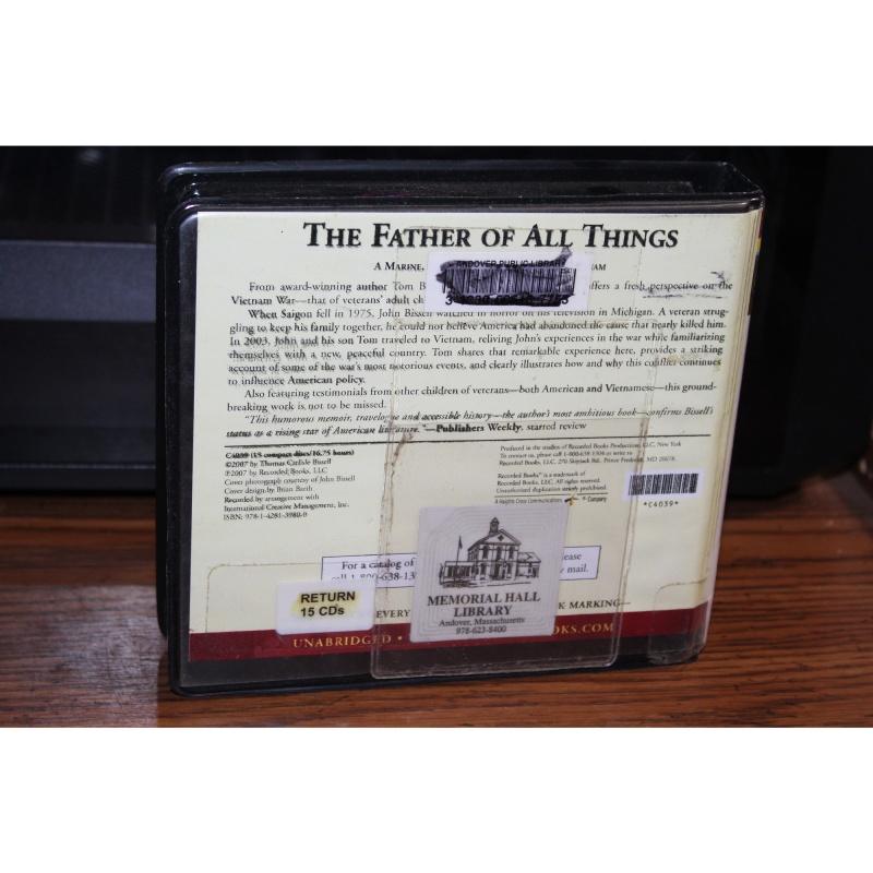 The Father of All Things A Marine His Son & the Legacy of Vietnam - Bissell (CD)