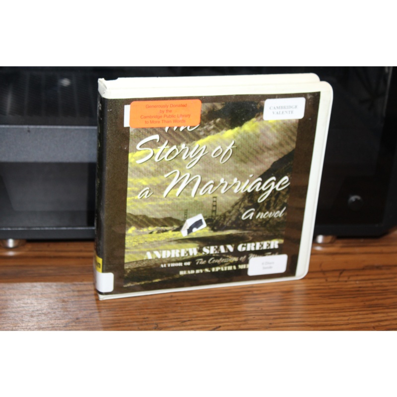 The Story of a Marriage by Andrew Sean Greer (2008, CD)