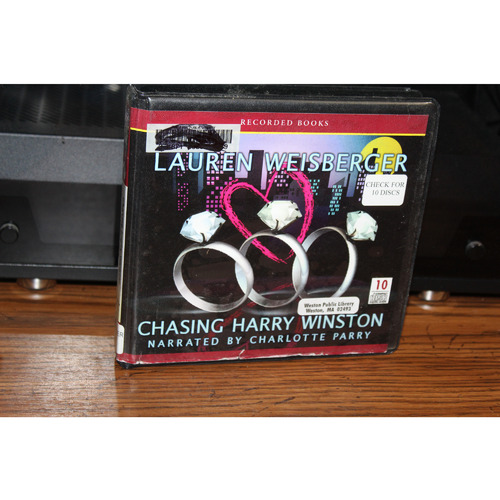Chasing Harry Winston by Lauren Weisberger (2008, CD)