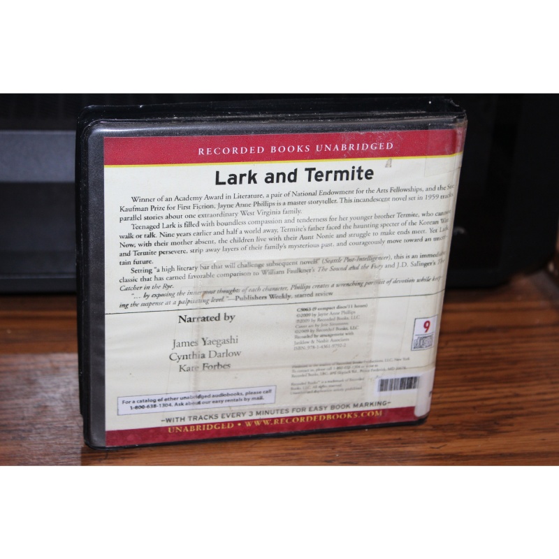 Vintage Contemporaries Ser.: Lark and Termite by Jayne Anne Phillips (CD)