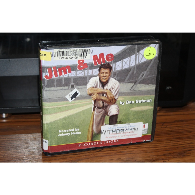 Jim and Me by Dan Gutman CD, Audio Book