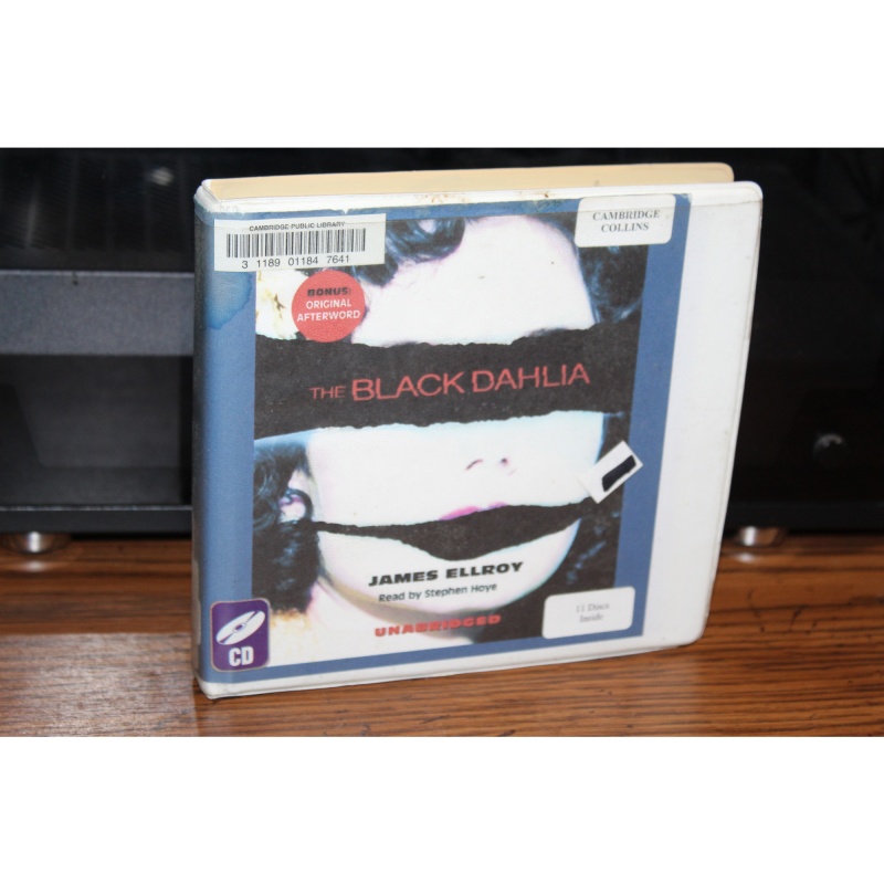 The Black Dahlia by James Ellroy (2006, CD)