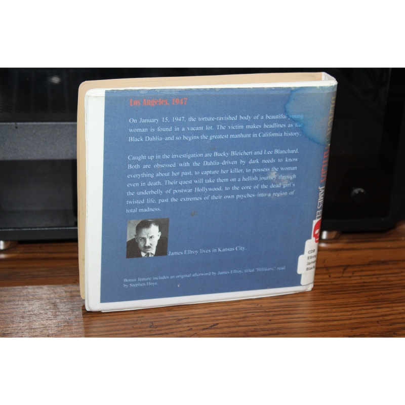 The Black Dahlia by James Ellroy (2006, CD)