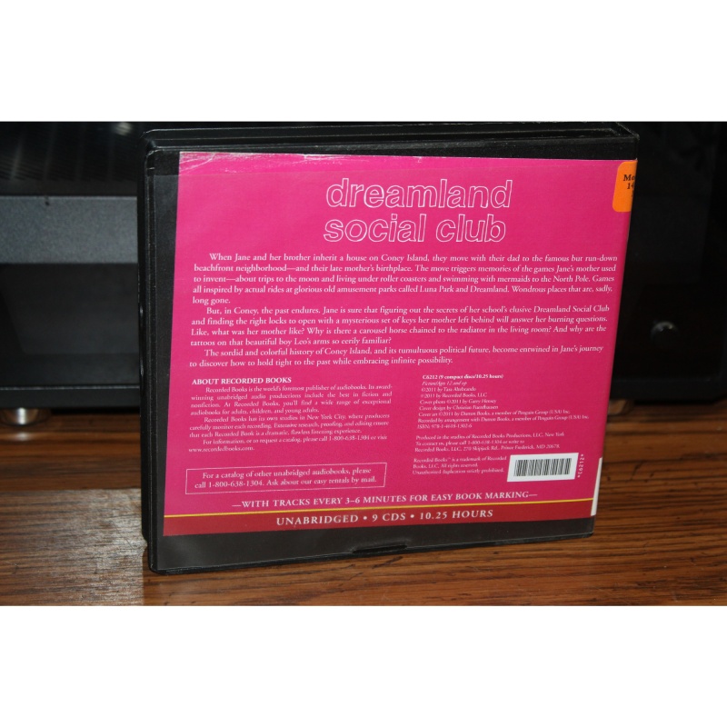 Dreamland Social Club by Tara Altebrando (2011, CD)