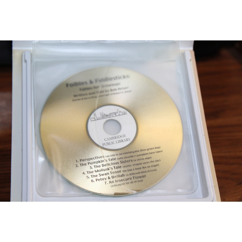 Foibles and Fiddlesticks Fables for Grownups Bob Reiser, Audio Book, CD