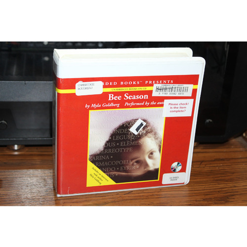 Bee Season : A Novel by Myla Goldberg (2005, CD)