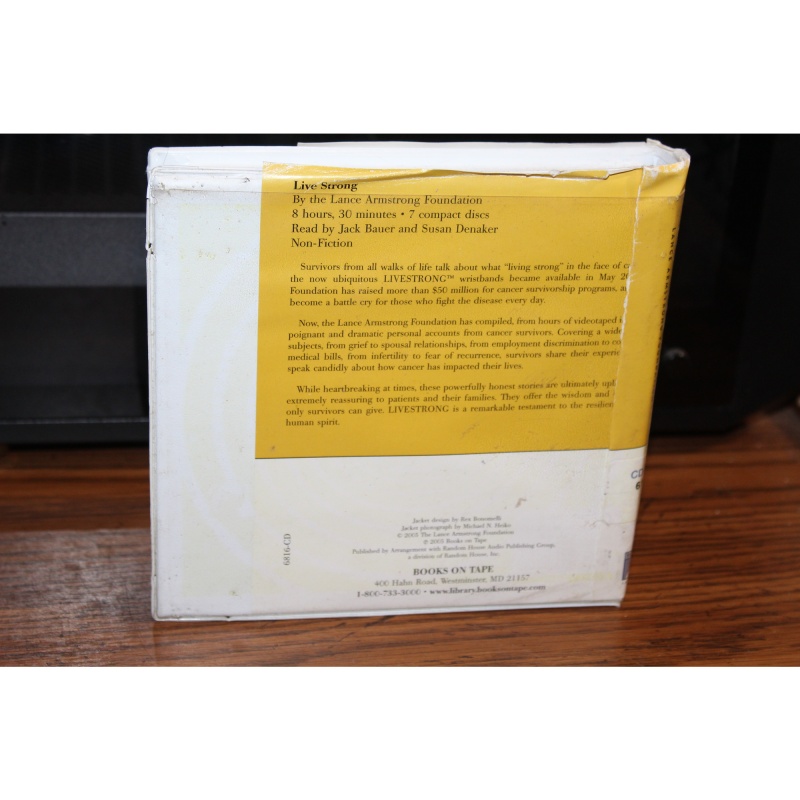 Live Strong Inspirational Stories from Cancer Survivors Diagnosis - Treatment CD