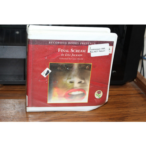 Final Scream by Lisa Jackson (2006, CD)