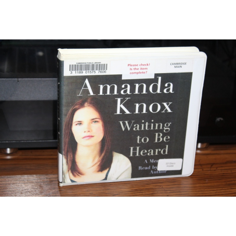 Waiting to Be Heard : A Memoir by Amanda Knox (2013, CD / CD)