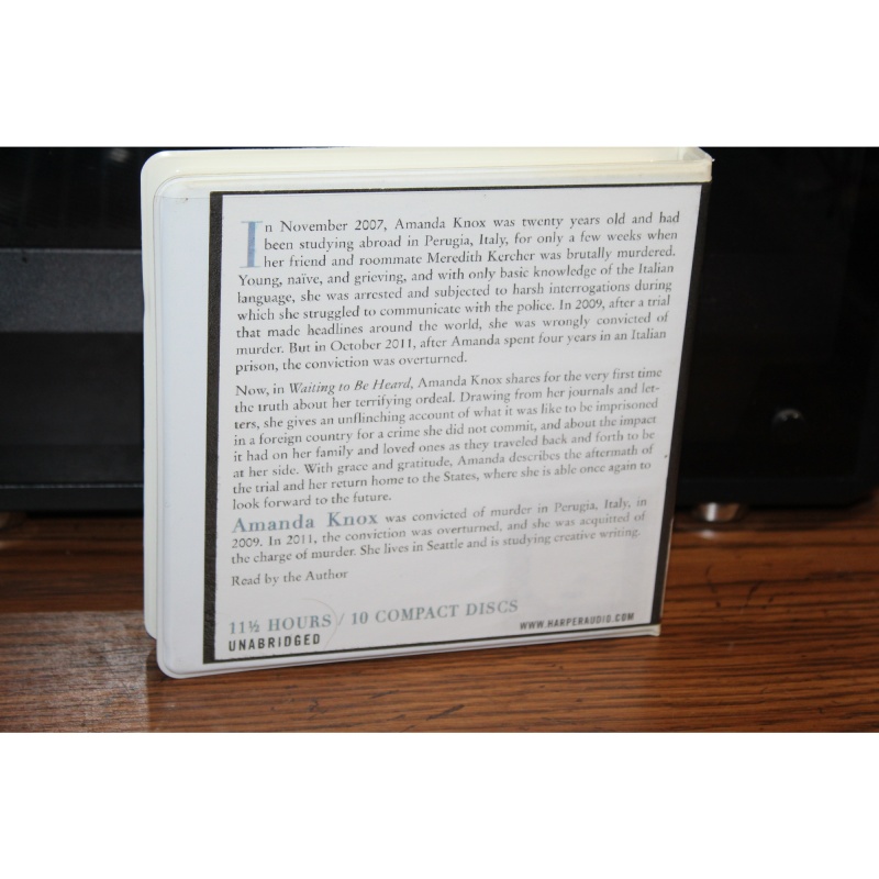 Waiting to Be Heard : A Memoir by Amanda Knox (2013, CD / CD)