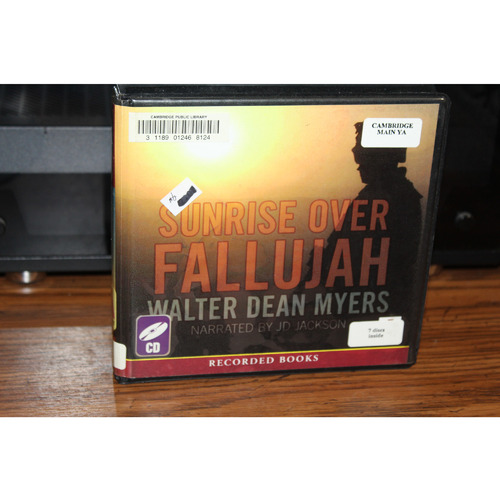 Sunrise over Fallujah by Walter Dean Myers (2008, CD)