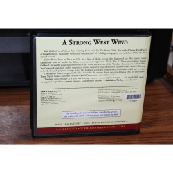 A Strong West Wind : A Memoir by Gail Caldwell (2007, CD)