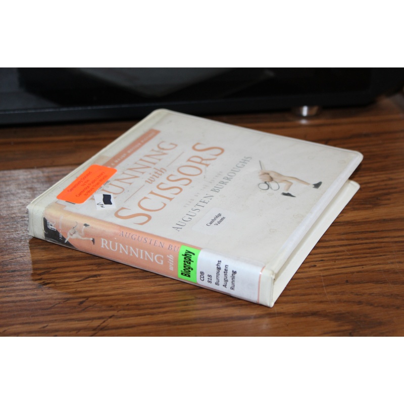 Running with Scissors : A Memoir by Augusten X. Burroughs (2002, CD)