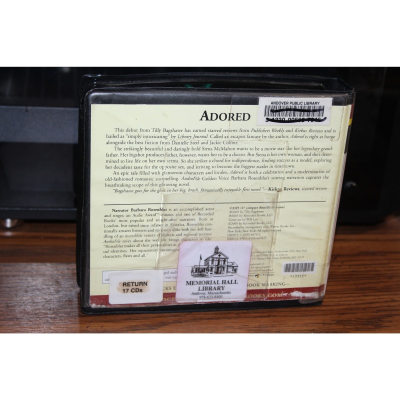 Adored by Tilly Bagshawe (2005, CD)