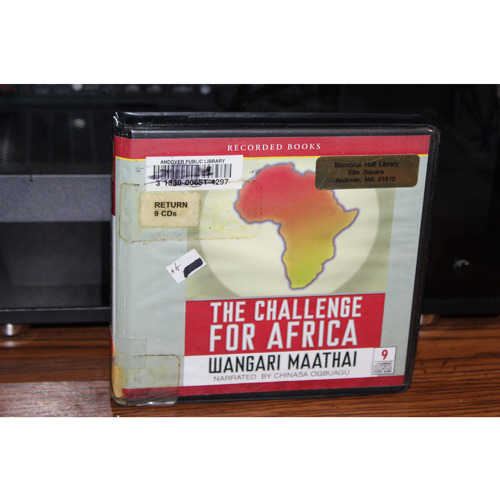 The Challenge for Africa by Wangari Maathai (2009, CD)