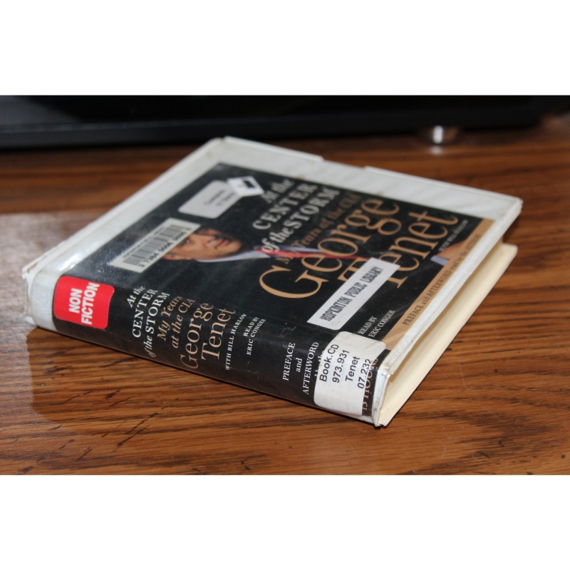 At the Center of the Storm by George Tenet (2007, CD)