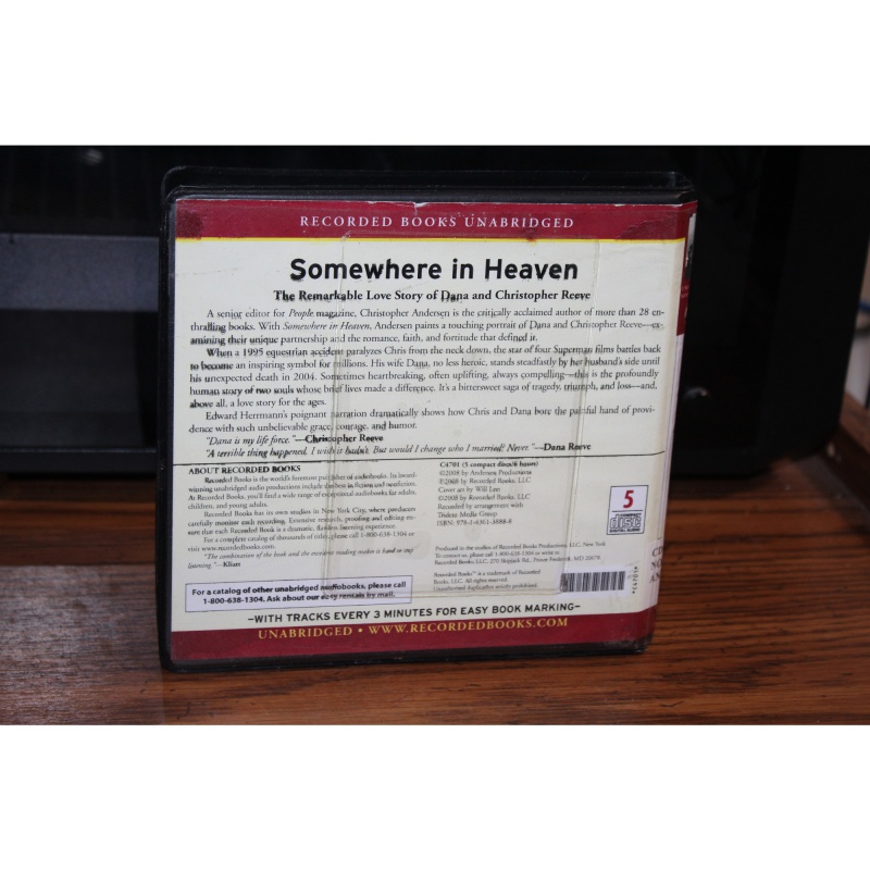 Somewhere in Heaven The Remarkable Love Story of Dana and Christopher Reeve(CD)