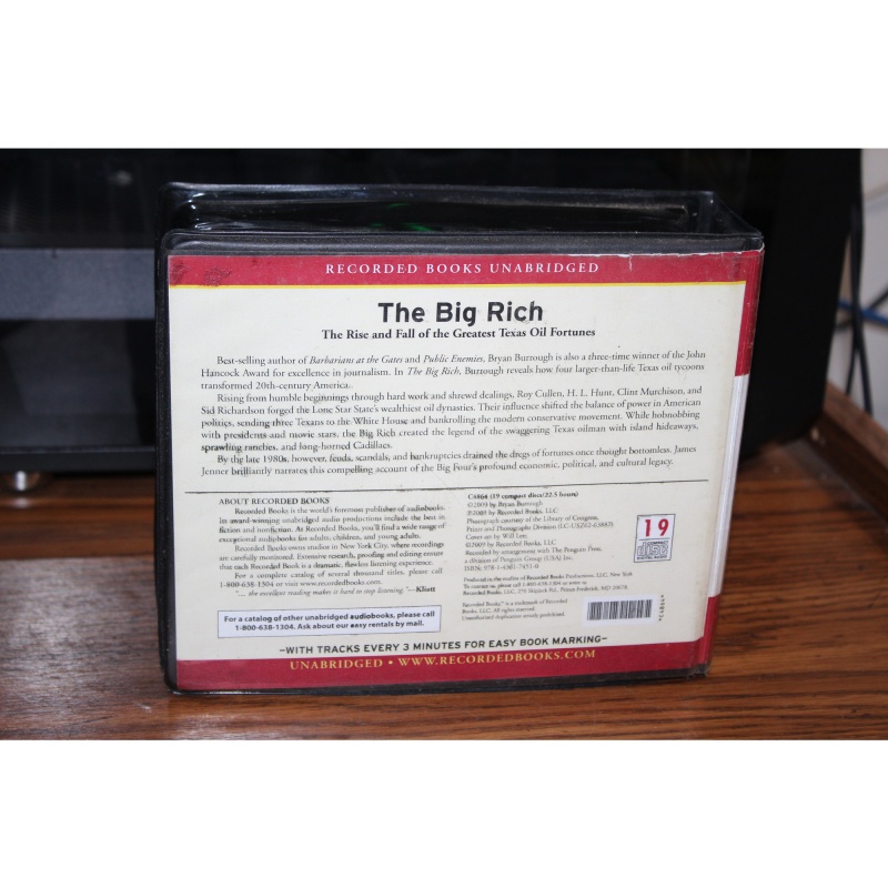 The Big Rich The Rise and Fall of the Greatest Texas Oil Fortunes - Burrough CD