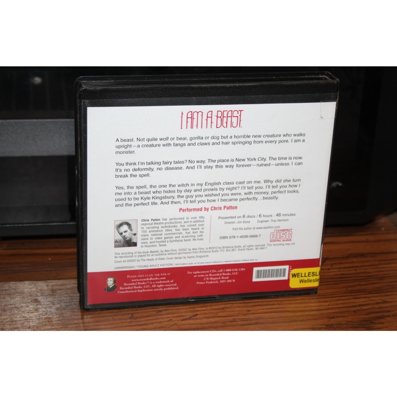 Beastly by Alex Flinn (2011, CD)