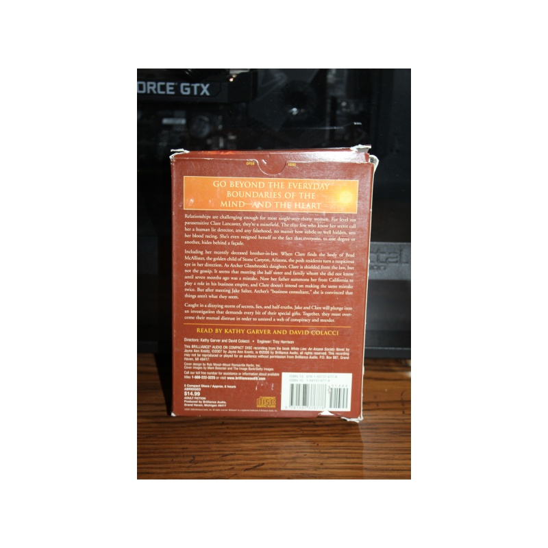 Arcane Society Ser.: White Lies by Jayne Ann Krentz (2008, CD)