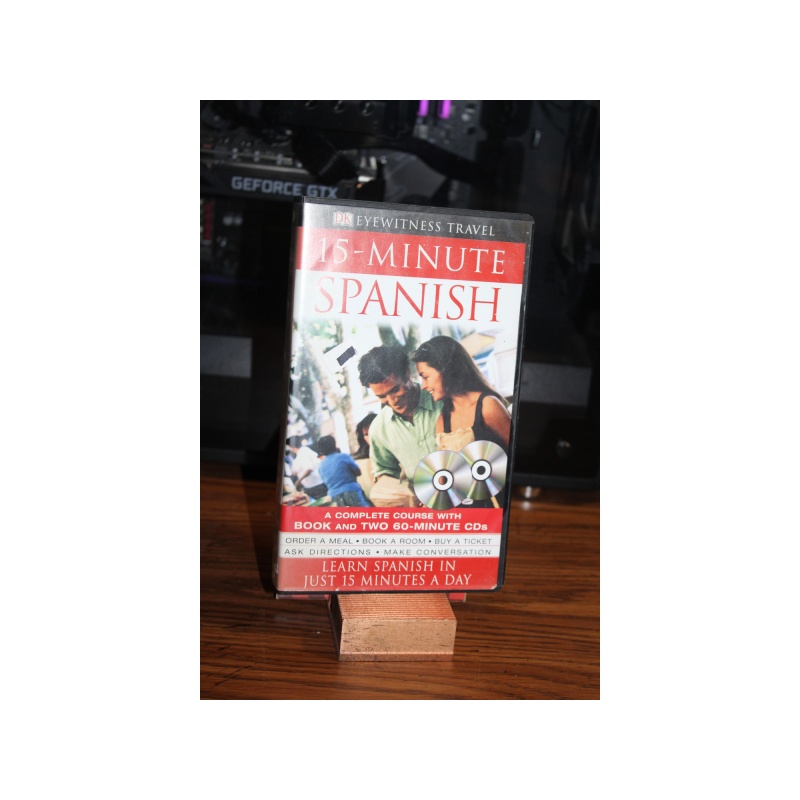 15-Minute Spanish by Dorling Kindersley Publishing Staff (2005, Trade Paperback)