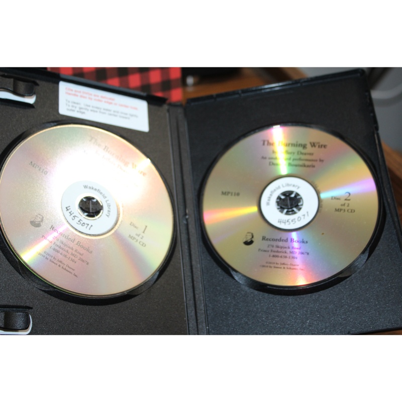 The Burning Wire : A Lincoln Rhyme Novel by Jeffery Deaver (2010, CD)