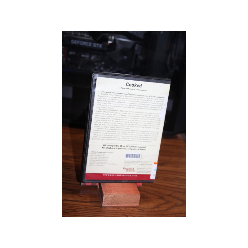 Cooked : A Natural History of Transformation by Michael Pollan (2013, CD)