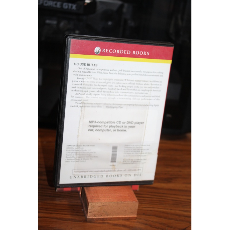 House Rules by Jodi Picoult (2010, CD)