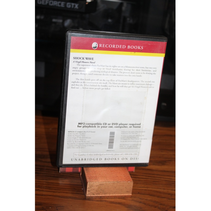 A Virgil Flowers Novel Ser.: Shock Wave by John Sandford (2013, CD)