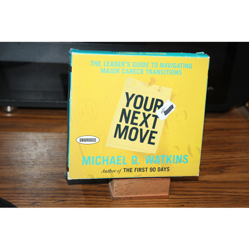 Your Next Move by Michael D. Watkins (2009, CD)