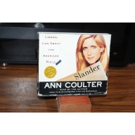 Slander : Liberal Lies about the American Right by Ann Coulter (2002, CD,)