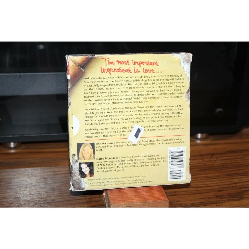 The Christmas Cookie Club by Ann Pearlman (2009, CD)