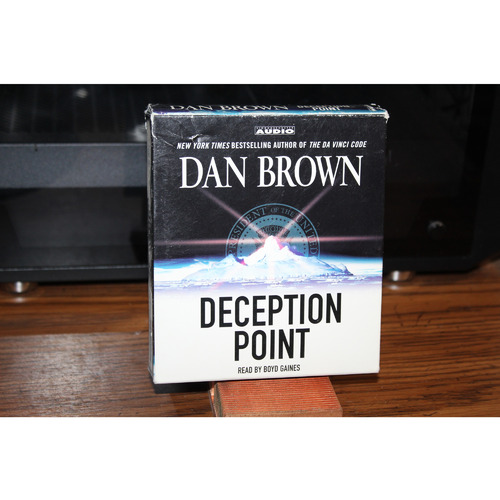 Deception Point by Dan Brown (2003, CD)