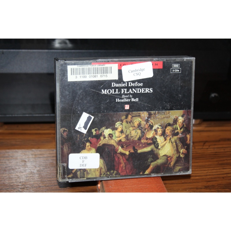 Moll Flanders by Daniel Dafoe (2013, CD)