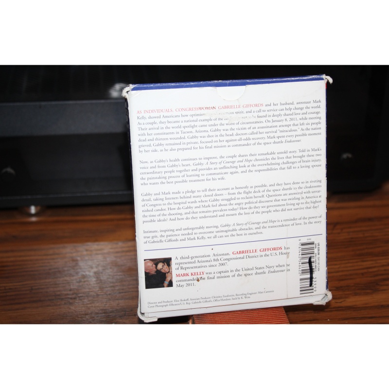 Gabby : A Story of Courage and Hope by Mark Kelly and Gabrielle Giffords (CD)