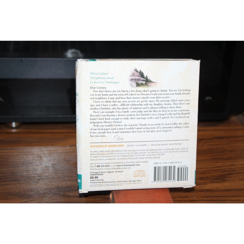 Cedar Cove Ser.: 16 Lighthouse Road by Debbie Macomber (2012, CD)