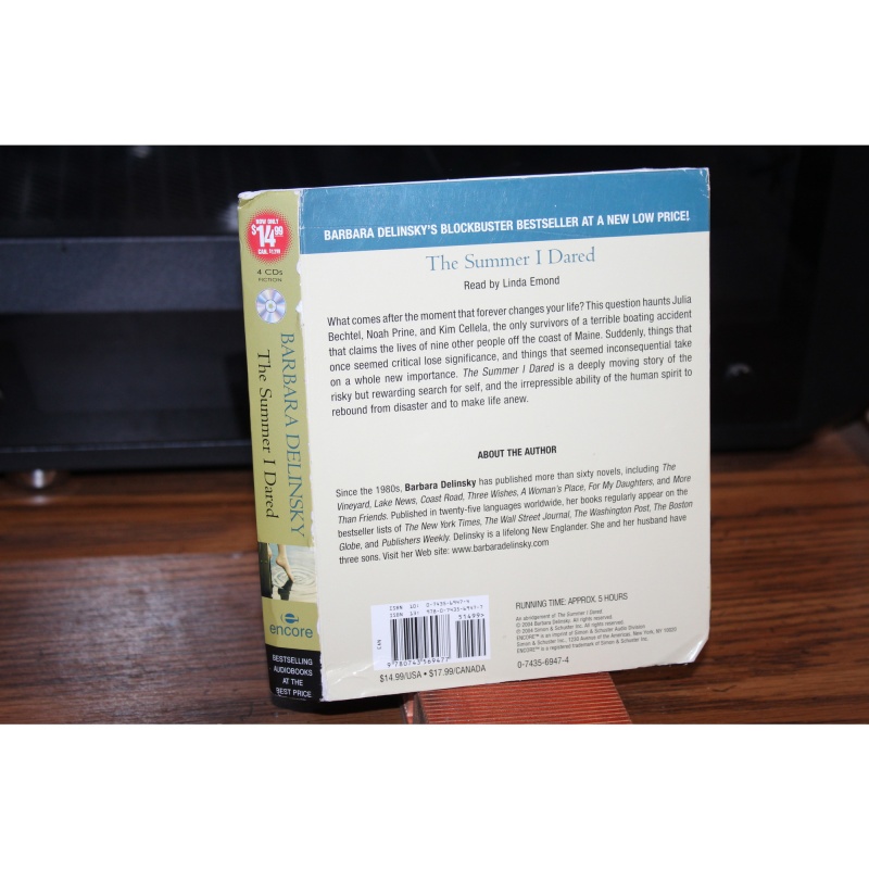 The Summer I Dared by Barbara Delinsky (2008, CD)