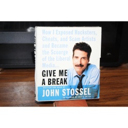 Give Me a Break : How I Exposed Hucksters  by John Stossel (2004, CD)